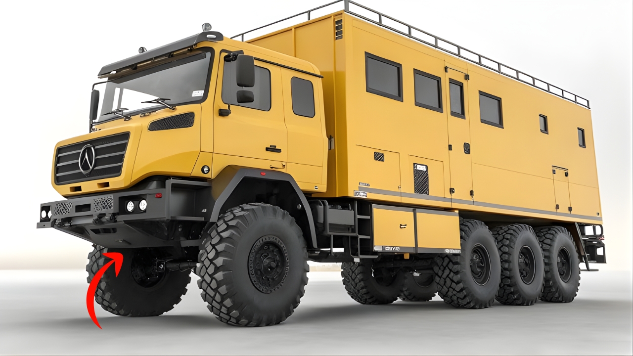 2026 Cat 8×8 Overland Motorhome